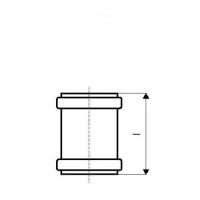 Муфта ремонтная канализационная Ostendorf