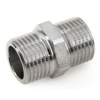 Ниппель удлиненный никелированный General Fittings (наружная резьба) Ниппель удлиненный никелированный General Fittings (наружная резьба)