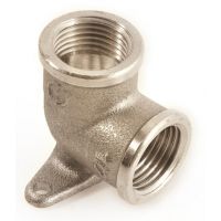 Угол с креплением (водорозетка) General Fittings никелированная 1/2" ВР (270023N040400A) Угол с креплением (водорозетка) General Fittings никелированная 1/2" ВР (270023N040400A)