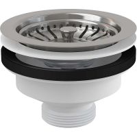 Выпуск для кухонной мойки Alcaplast 40 мм хром (A37) Выпуск для кухонной мойки Alcaplast 40 мм хром (A37)