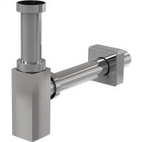 Сифон для раковины Alcaplast бутылочный 32 мм хром (A401) Сифон для раковины Alcaplast бутылочный 32 мм хром (A401)