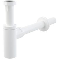 Сифон для раковины Alcaplast бутылочный 32 мм белый (A400B) Сифон для раковины Alcaplast бутылочный 32 мм белый (A400B)