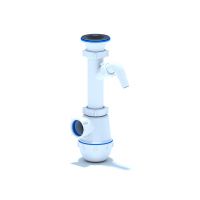 Сифон для мойки АНИ Пласт Грот с отводом для бытовой техники, 40 мм (A1000) Сифон для мойки АНИ Пласт Грот с отводом для бытовой техники, 40 мм (A1000)