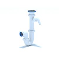 Сифон для мойки АНИ Пласт 40 мм с отводом для бытовой техники (D1000) Сифон для мойки АНИ Пласт 40 мм с отводом для бытовой техники (D1000)