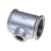 Тройник переходной чугунный оцинкованный ЕЕ
