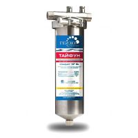 Магистральный фильтр Гейзер Тайфун 10SL 1/2" из нержавеющей стали (32069)