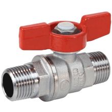 Кран шаровой Giacomini 1/2" НР-НР ручка-бабочка (R253X003)