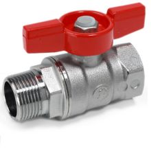 Кран шаровой Giacomini 1" ВР-НР ручка-бабочка (R254X005)