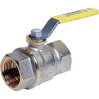 Кран шаровой газовый Giacomini полнопроходной 1/2" ВР-ВР рычаг (R730GAX003)