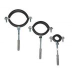 Хомуты с резиновым уплотнителем