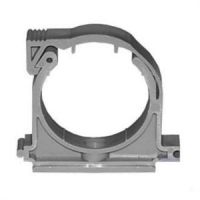 Клипса для труб Политрон с защелкой 