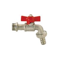 Кран шаровой Itap GAR водоразборный НР-штуцер бабочка (168)