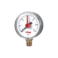 Манометр радиальный Itap 1/4" 6 бар 50 мм (482R 1/4") Манометр радиальный Itap 1/4" 6 бар 50 мм (482R 1/4")