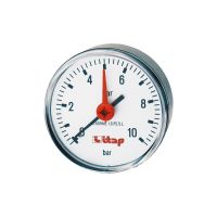 Манометр аксиальный Itap 1/4" 10 бар 63 мм (483 1/4") Манометр аксиальный Itap 1/4" 10 бар 63 мм (483 1/4")