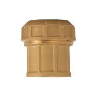 Муфта обжимная Itap латунная для труб ПНД внутренняя резьба (710)