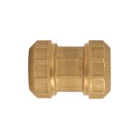 Муфта обжимная Itap латунная для труб ПНД (720)