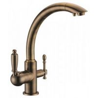 Смеситель для кухни (мойки) Kaiser Vincent 31244-1 под фильтр, античная бронза