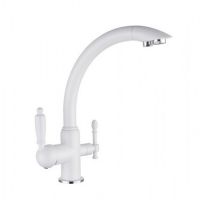 Смеситель для кухни (мойки) Kaiser Vincent 31244-10 под фильтр, белый