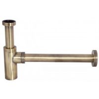 Сифон для раковины Kaiser бутылочный 32 мм, бронза (958L-An) Сифон для раковины Kaiser бутылочный 32 мм, бронза (958L-An)