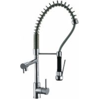 Смеситель для кухни (мойки) Kaiser Merkur 26166 выдвижной, хром