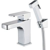 Смеситель для раковины Kaiser Sonat 34088 с гигиеническим душем, хром Смеситель для раковины Kaiser Sonat 34088 с гигиеническим душем, хром