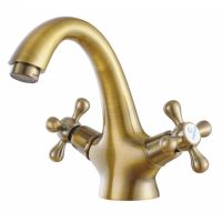 Смеситель для раковины Kaiser Carlson Style 44311-1 двухвентильный, бронза Смеситель для раковины Kaiser Carlson Style 44311-1 двухвентильный, бронза
