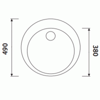 Мойка для кухни Kaiser KGM-490-SB песочный мрамор