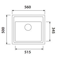 Мойка для кухни Kaiser KGM-5750-SB песочный мрамор