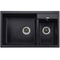 Мойка для кухни Kaiser KG2M-8050-BP черный мрамор Мойка для кухни Kaiser KG2M-8050-BP черный мрамор