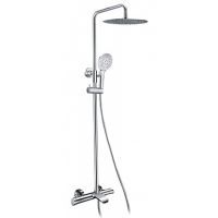 Душевая система с термостатом KAISER Nove хром (06182) Душевая система с термостатом KAISER Nove хром (06182)