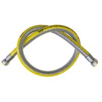 Сильфонная подводка для газа KAS ПВХ покрытие г/г, 1/2" Сильфонная подводка для газа KAS ПВХ покрытие г/г, 1/2"