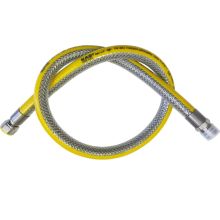 Сильфонная подводка для газа KAS ПВХ покрытие, 1.0 м, г/ш, 1/2"