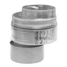 Вакуумный клапан для канализации McAlpine 110 мм прозрачный со смещением (MRAA1PS-CLEAR)