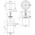 Вакуумный клапан для канализации McAlpine 50 мм (MRAA4S)