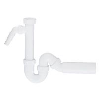 Сифон для раковины McAlpine с отводом для бытовой техники 40 мм (MRSK4A)