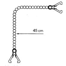 Цепочка для сливной пробки McAlpine нержавеющая сталь (SS45)