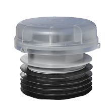 Вакуумный клапан для канализации McAlpine 110 мм прозрачный (MRAA1S-CLEAR)