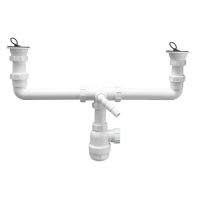 Сифон для двойной раковины McAlpine с отводом 40 мм (MRSK5-A) Сифон для двойной раковины McAlpine с отводом 40 мм (MRSK5-A)
