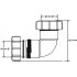 Отвод компрессионный McAlpine 50 мм 90° (50A-WH)