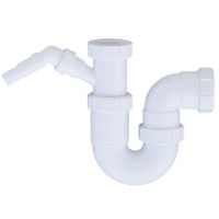 Сифон для раковины McAlpine с отводом для бытовой техники 50 мм (5259W)