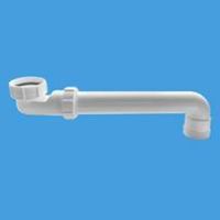 Труба отводная McAlpine для сифона 1 1/2", 90° (HC13-LI) Труба отводная McAlpine для сифона 1 1/2", 90° (HC13-LI)