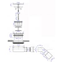 Сифон для душевого поддона McAlpine (HC2730LCP-NRV)