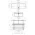 Вакуумный клапан для канализации McAlpine 110/75 мм, с фильтром (MACFILTER)