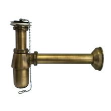 Сифон для раковины McAlpine 32 мм, античная бронза (MR3237-AB)