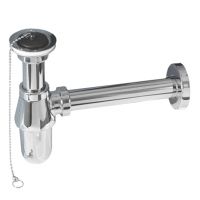 Сифон для раковины McAlpine бутылочный 32 мм, хром (MR3250-CB) Сифон для раковины McAlpine бутылочный 32 мм, хром (MR3250-CB)