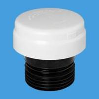 Вакуумный клапан для канализации McAlpine 110 мм, белый (MRAA100ES-WH)