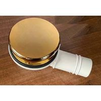 Сифон для ванны McAlpine автомат 330-700 мм золото (MRB11-G)