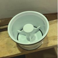 Трап для душа McAlpine 143х143 горизонтальный "хром" (MRFG7-NRV-BS)