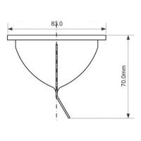 Силиконовый клапан McAlpine сухой гидрозатвор (MRFGC3S-VALVE)