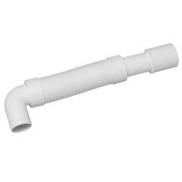 Гофра для сифона угловая McAlpine 40мм L335-600 мм (MRMF2-E)